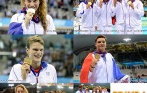 SUPERBE EQUIPE DE FRANCE DE NATATION !!!!!