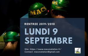 C'EST LA REPRISE ... LE 09 SEPTEMBRE