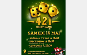 🎲Soirée 421🎲