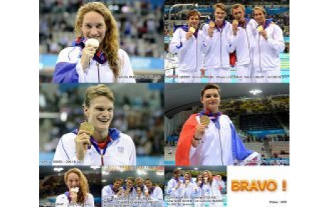 SUPERBE EQUIPE DE FRANCE DE NATATION !!!!!