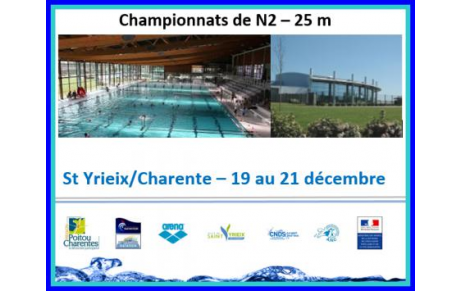Championnats de France Nationale 2 Hiver 25 m
